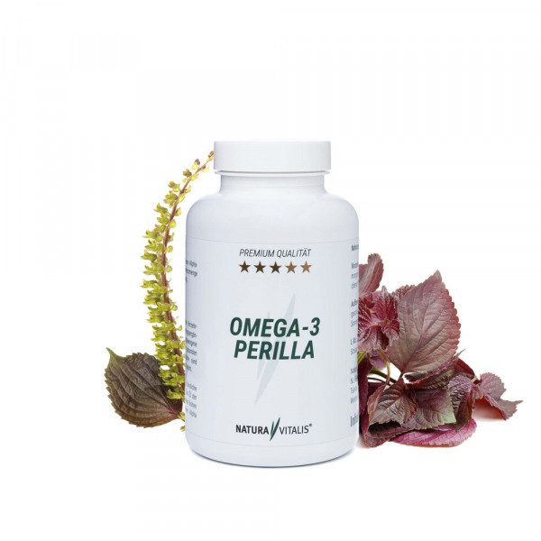 Omega-3-Perilla - pflanzliches Omega-3-Öl - 240 Kapseln