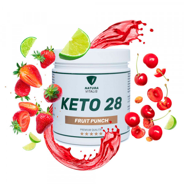 NATURA VITALIS Keto 28 Fruit Punch - 483g