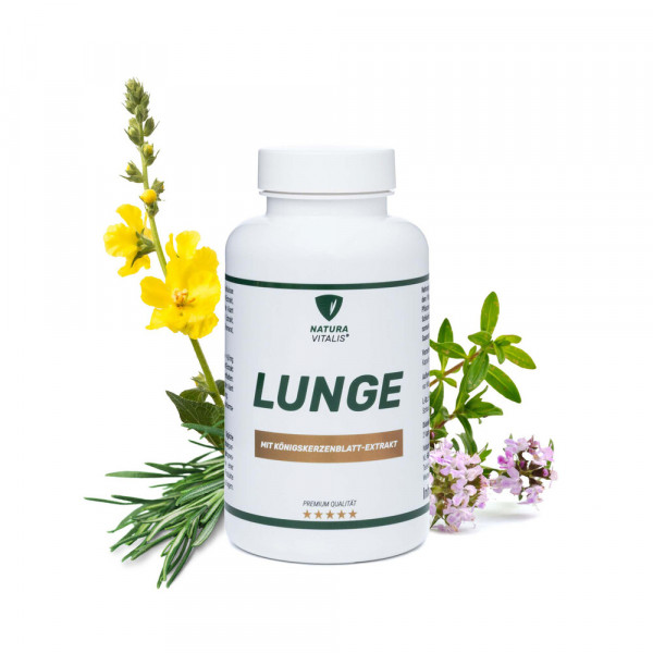 NATURA VITALIS Lunge - 120 Kapseln