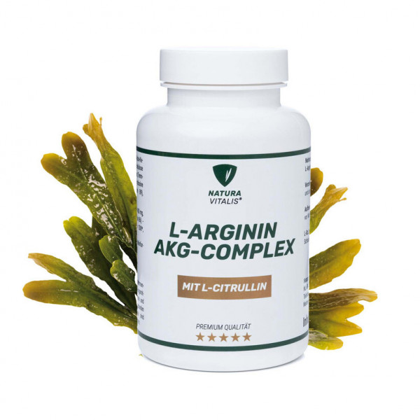 NATURA VITALIS L-Arginin AKG-Complex - 120 Kapseln