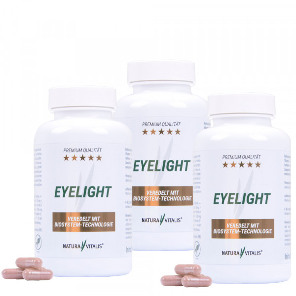 NATURA VITALIS Eyelight - 360 Kapseln