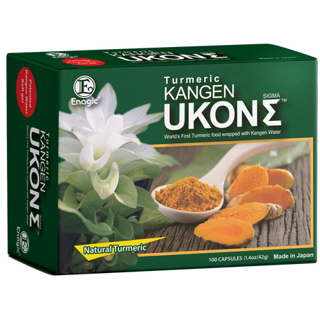 Enagic Kangen Ukon Tumeric (Kurkuma) - 100 Softgels